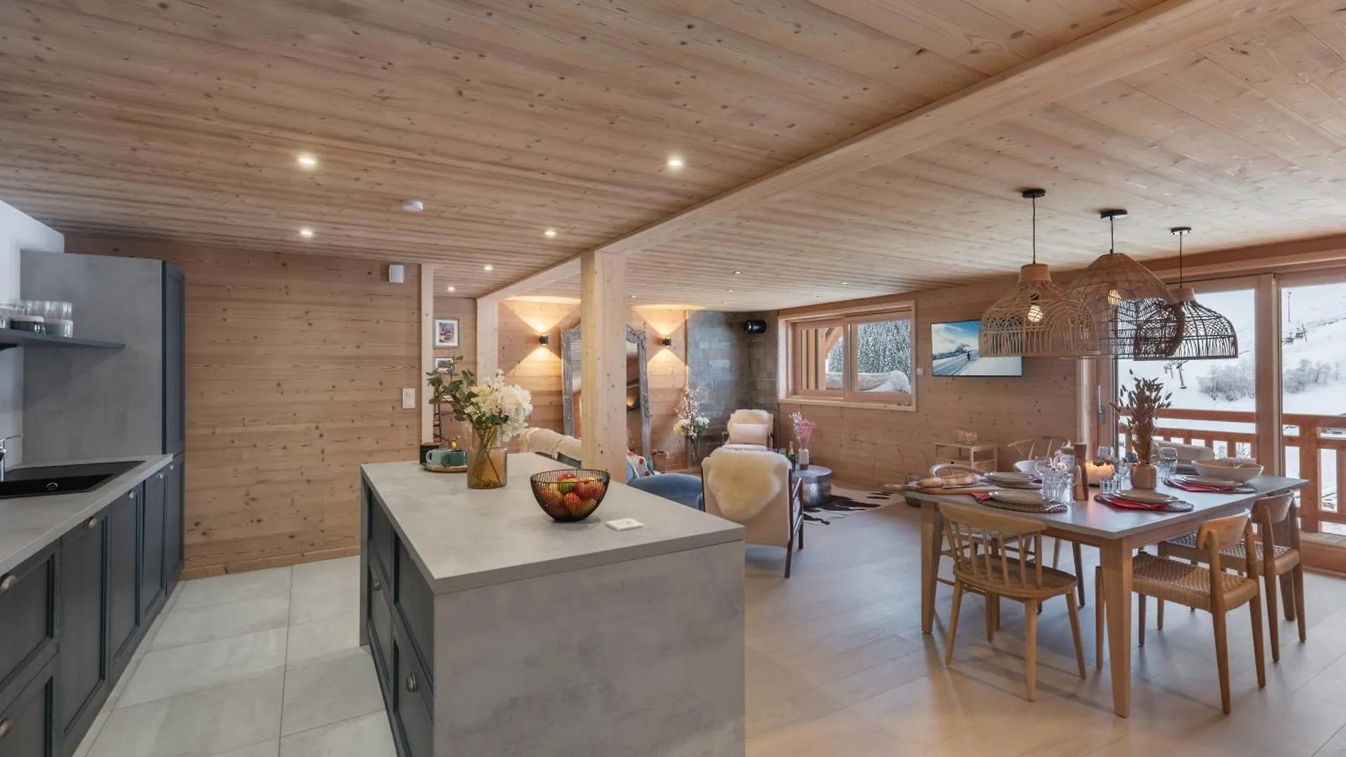 3 Fontaines: Chatel Apartment with Multipass Option