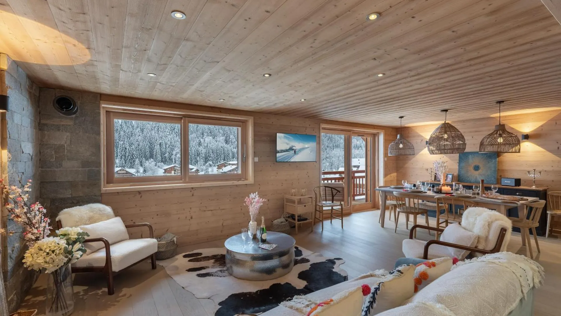 3 Fontaines: Chatel Apartment with Multipass Option